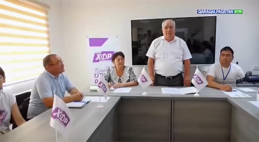 Mustaqillik bayrami oldidan partiya elektorati bo‘lgan yoshlar bilan muloqot (video)
