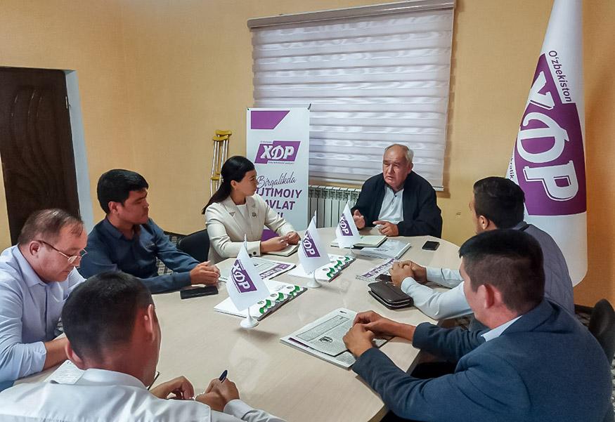 Partiya elektorati vakillari doimo e’tiborda