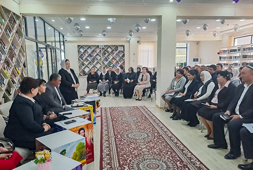 O‘zbek tili bayrami kuni munosabati bilan ma’naviy-ma’rifiy tadbir tashkil etildi