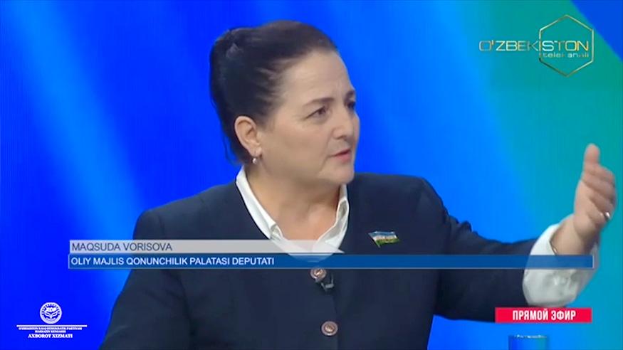 Коронавирус: Мақсуда Ворисова вазият ва ваҳима ҳақида фикр билдирди (видео)