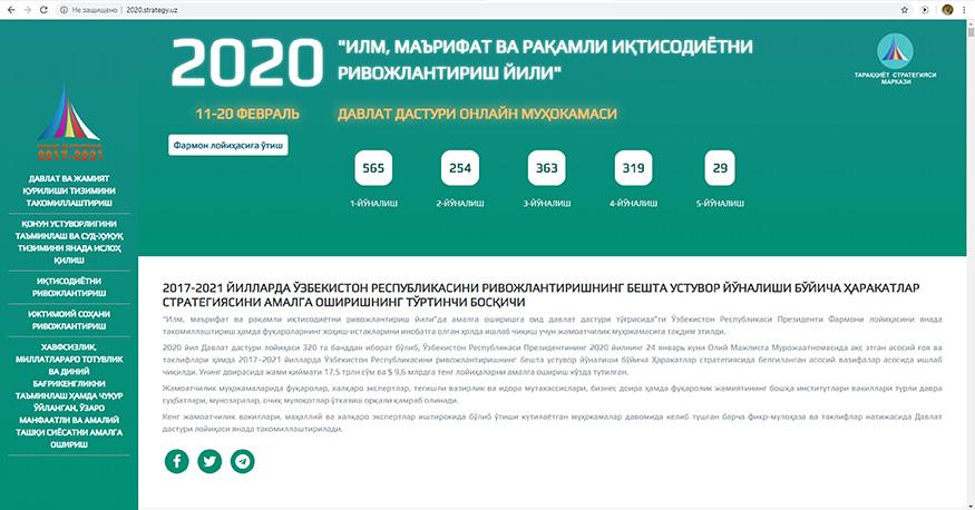 Депутатлар, партия фаоллари давлат дастурига таклифлар бермоқда 