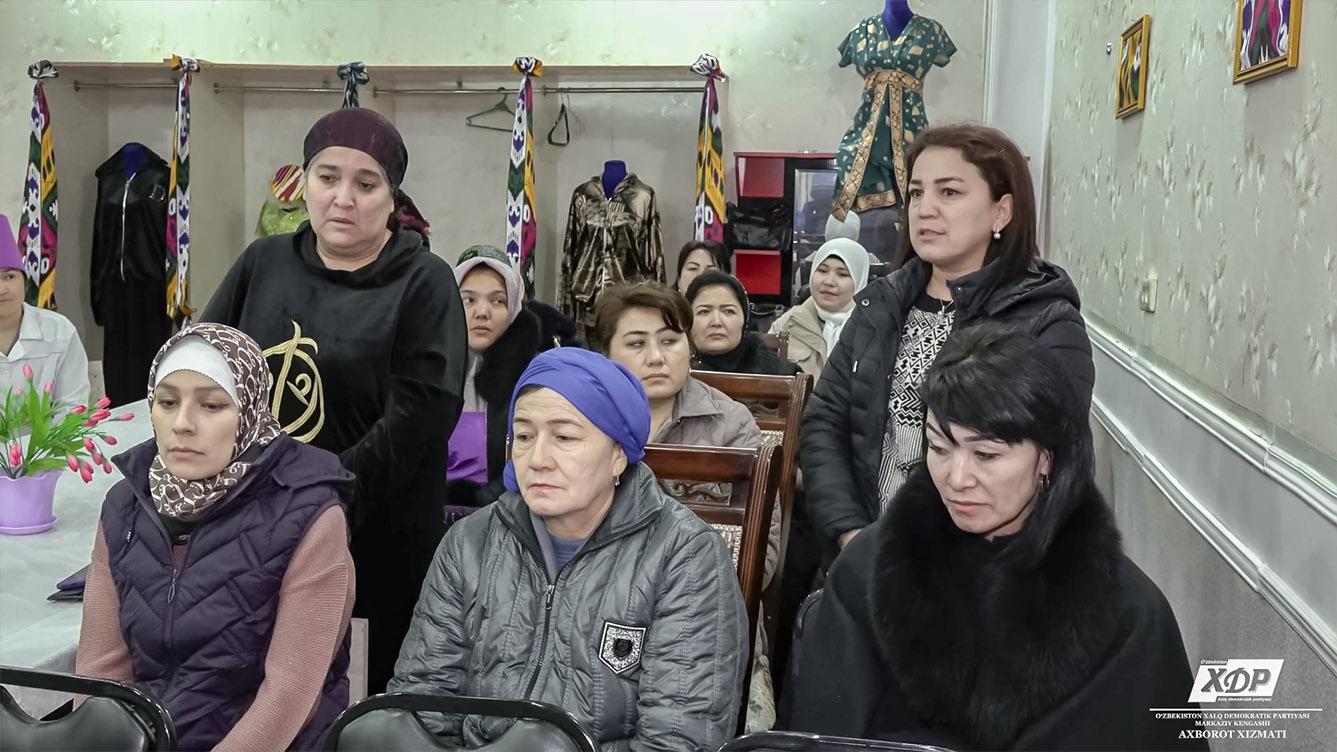 XDP har jabhada ayollar bilan (video)