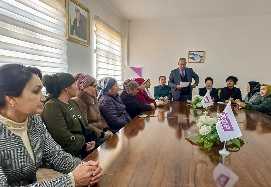 Xotin-qizlarning huquq va qonuniy manfaatlari himoya qilinadi