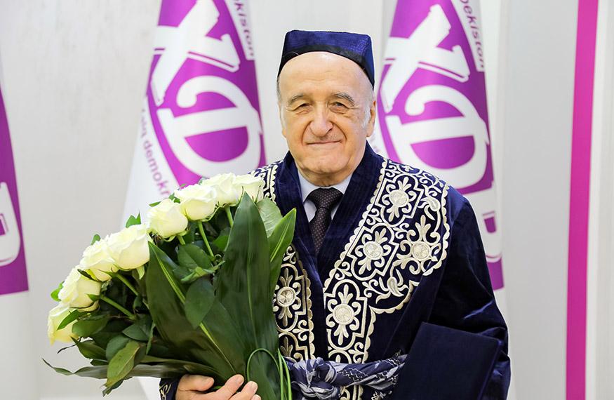 Partiyamiz faxriysiga ehtirom ko‘rsatildi