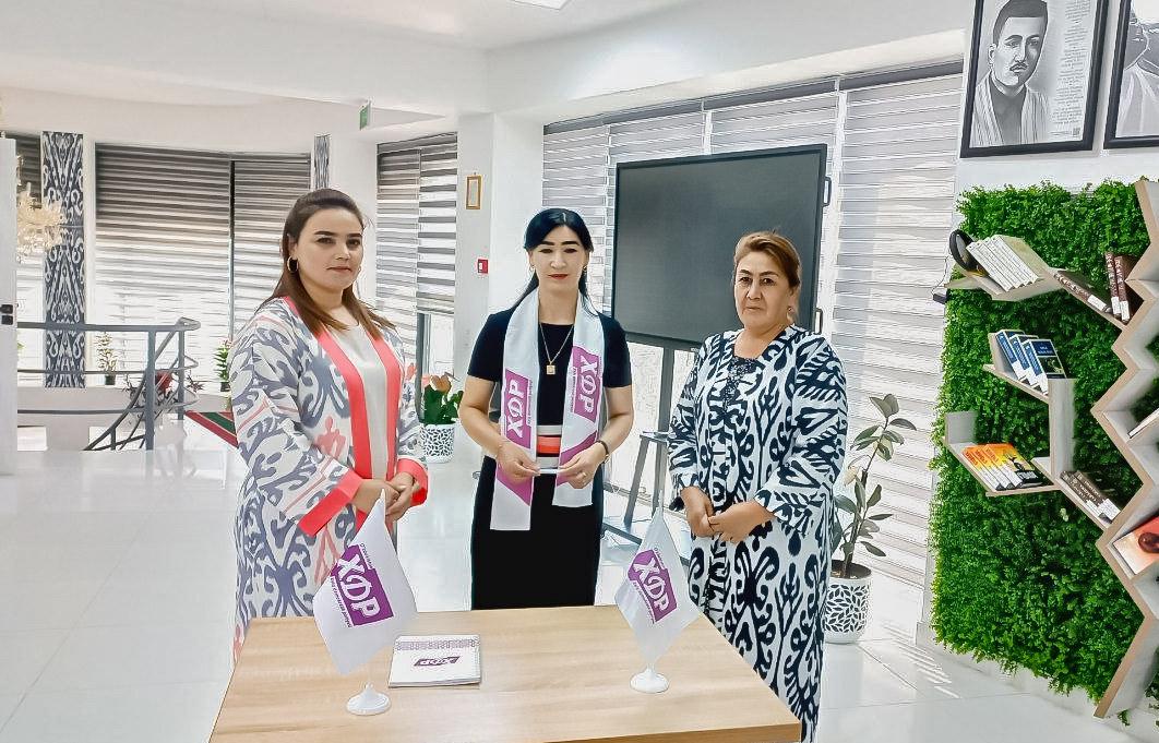 Xotin-qizlar bilan ochiq muloqot tashkil etildi