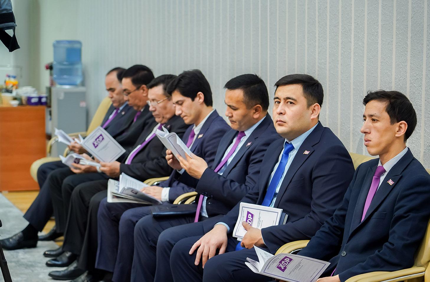 Ўзбекистон ХДП Марказий Кенгашининг Пленуми бўлиб ўтди