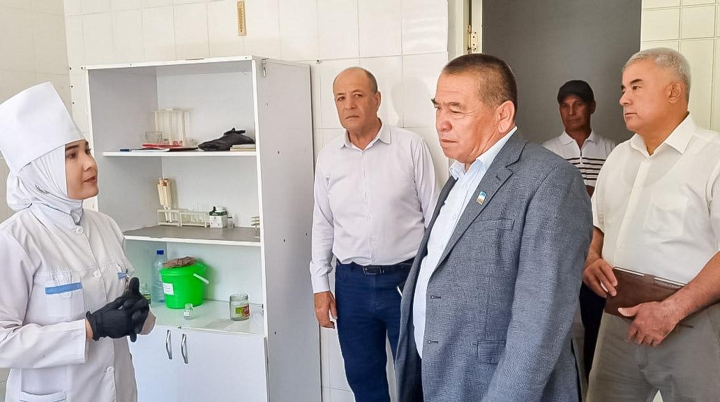 Деновдаги тиббиёт бирлашмаси фаолияти ўрганилди