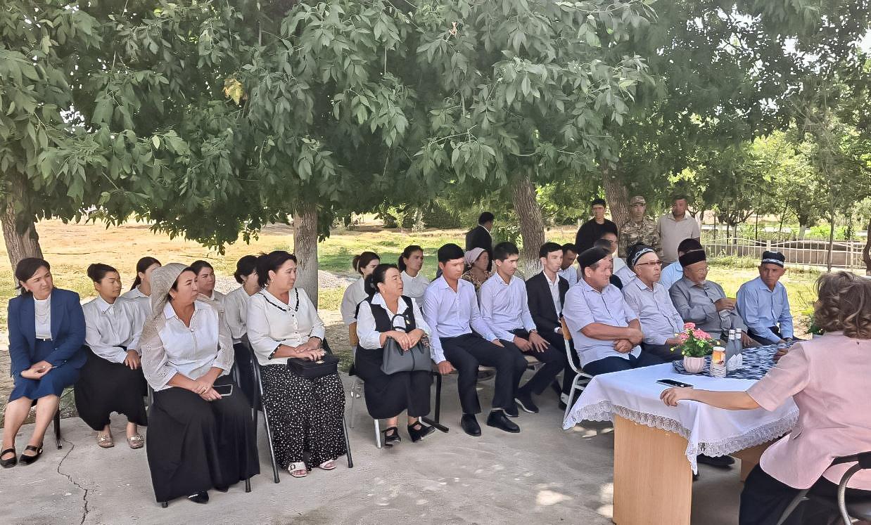 Deputatimiz tomonidan “Tashabbusli budjet” orqali qurilayotgan yopiq sport inshooti loyihasi o‘rganildi