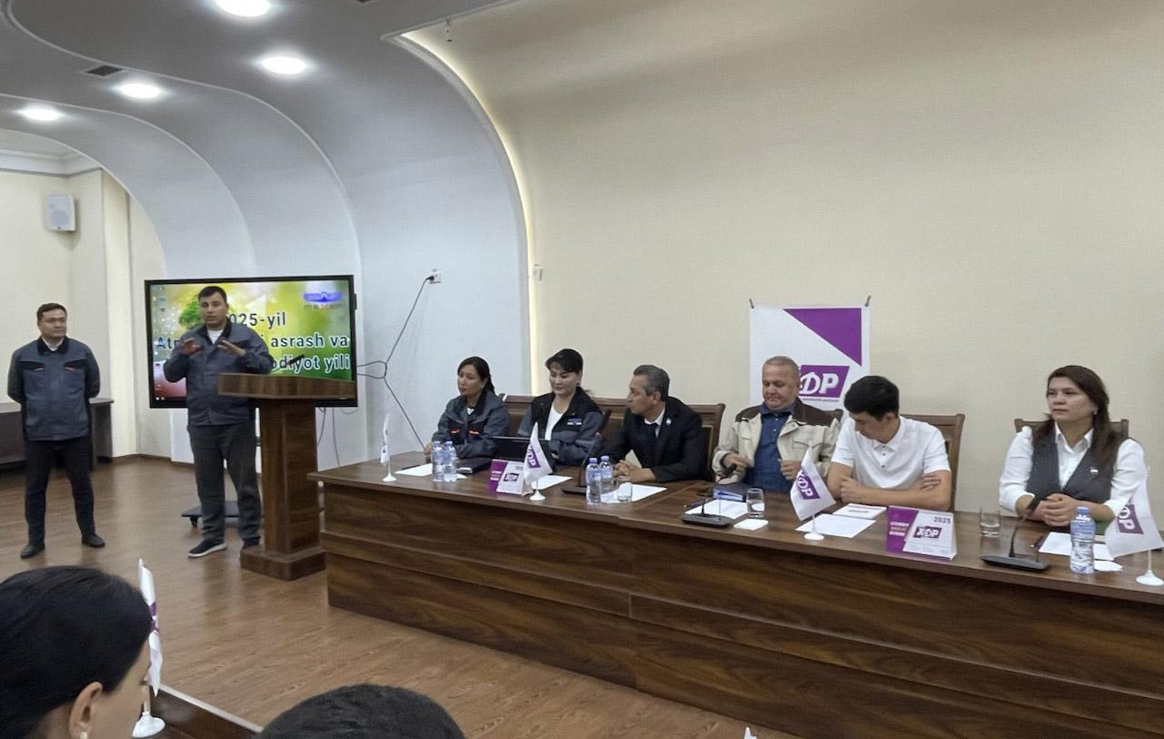Ишлаб чиқаришдаги ёшлар ХДПни танлади