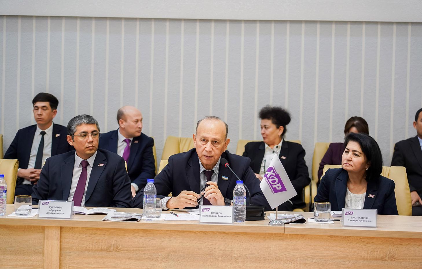 Ўзбекистон ХДП Марказий Кенгашининг Пленуми бўлиб ўтди