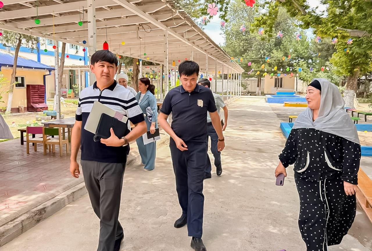 Maktabgacha ta’lim tashkilotlari ishchi guruhi tomonidan o‘rganildi