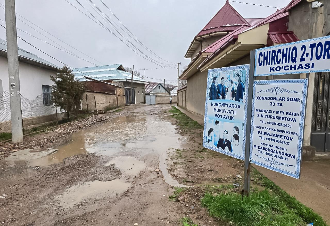 Ichki yo‘llarni ta’mirlash ishlari o‘rganildi