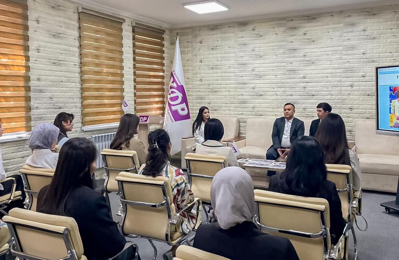 Yoshlar uchun seminar-trening tashkil etildi