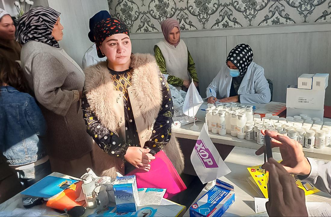 Paxtaobodda ehtiyojmand aholi bepul tibbiy ko‘rikdan o‘tkazildi