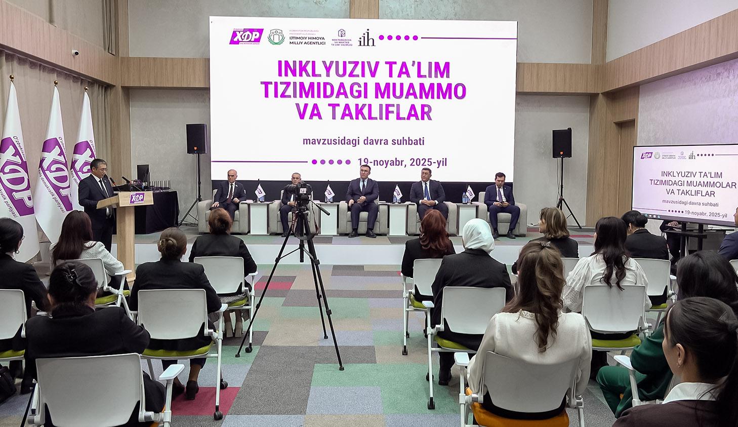 Inklyuziv ta’lim: muammolar tahlil qilindi