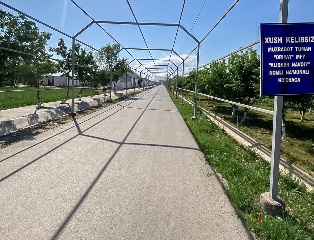 Deputatlik so‘rovi natijasida ichki yo‘llarga asfalt-beton qoplamasi yotqizildi