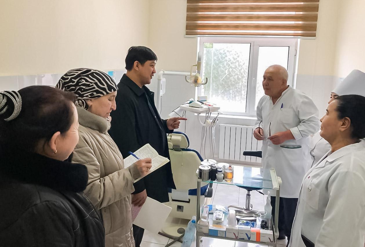 Tibbiyot birlashmalarida o‘rganishlar olib borilmoqda