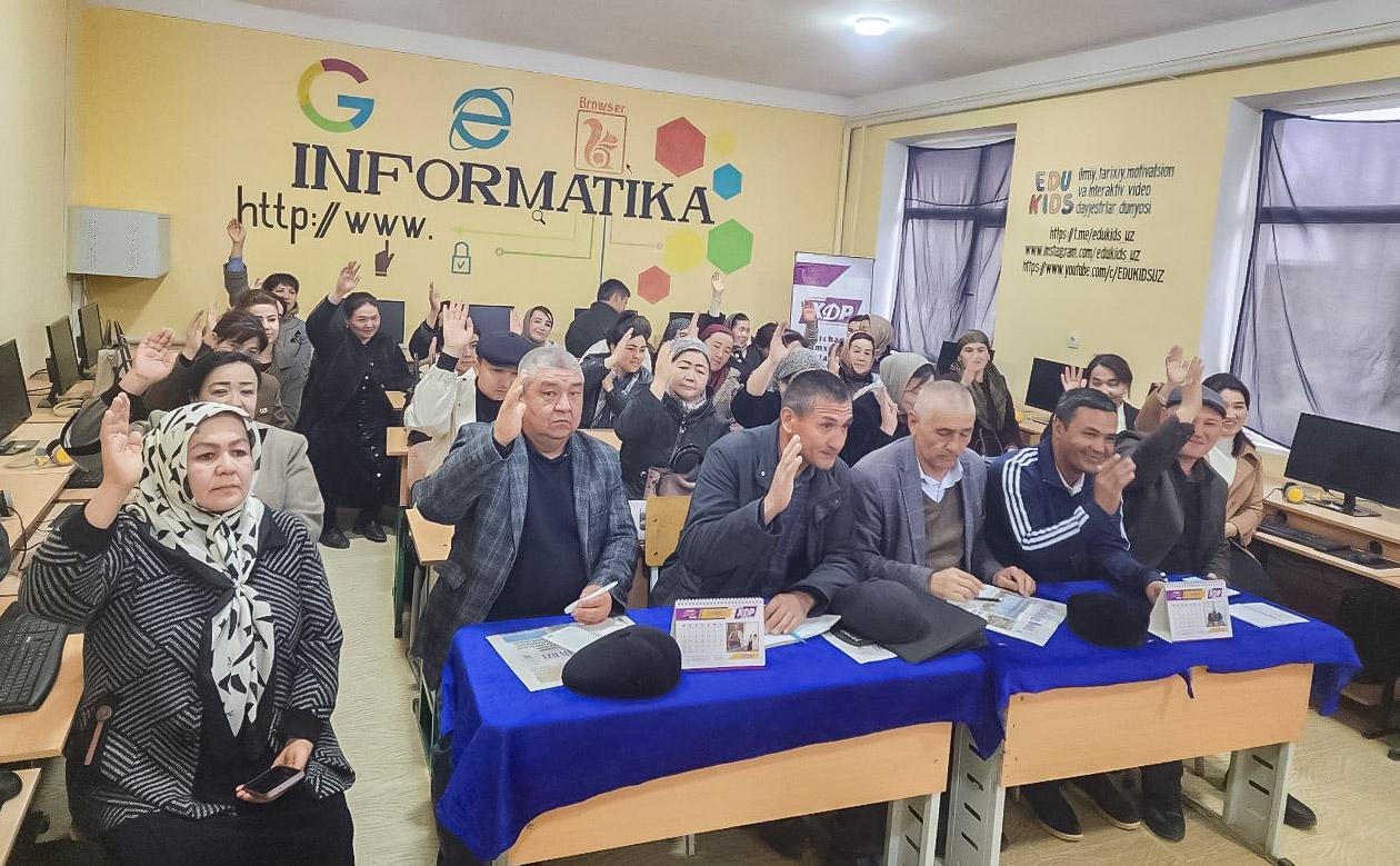 Бошланғич партия ташкилотлари кенг жамоатчилик билан алоқада муҳим бўғин