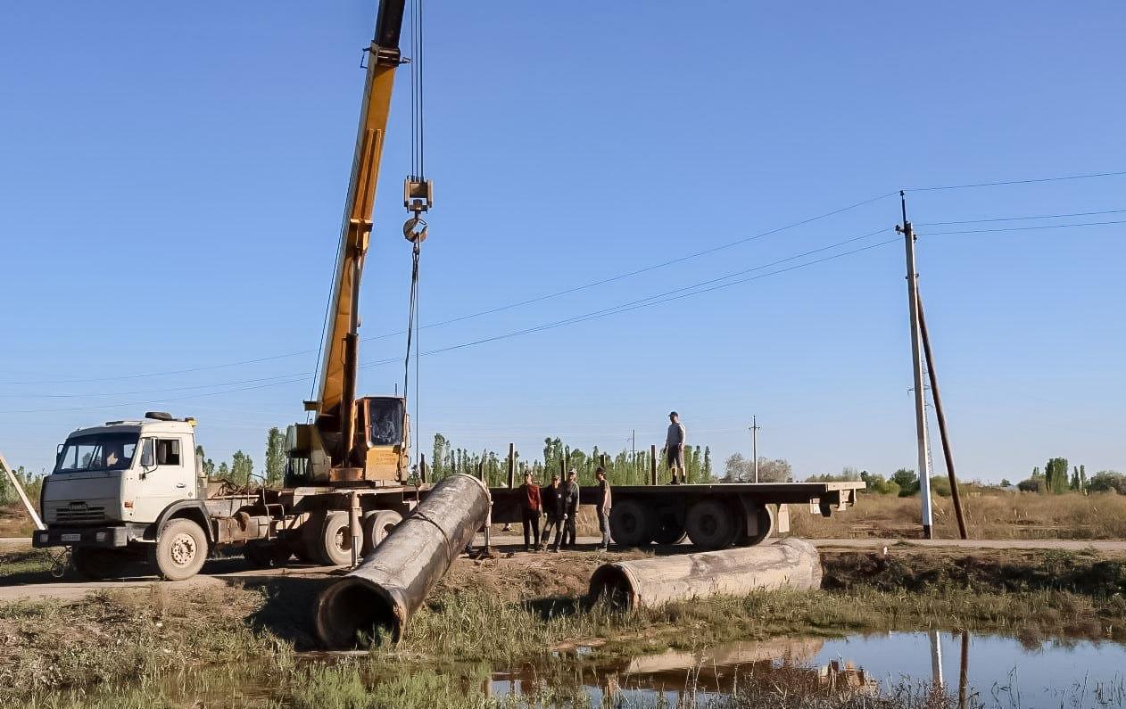 Депутатлар ёрдами билан 410 та хонадон оқова сув билан таъминланди