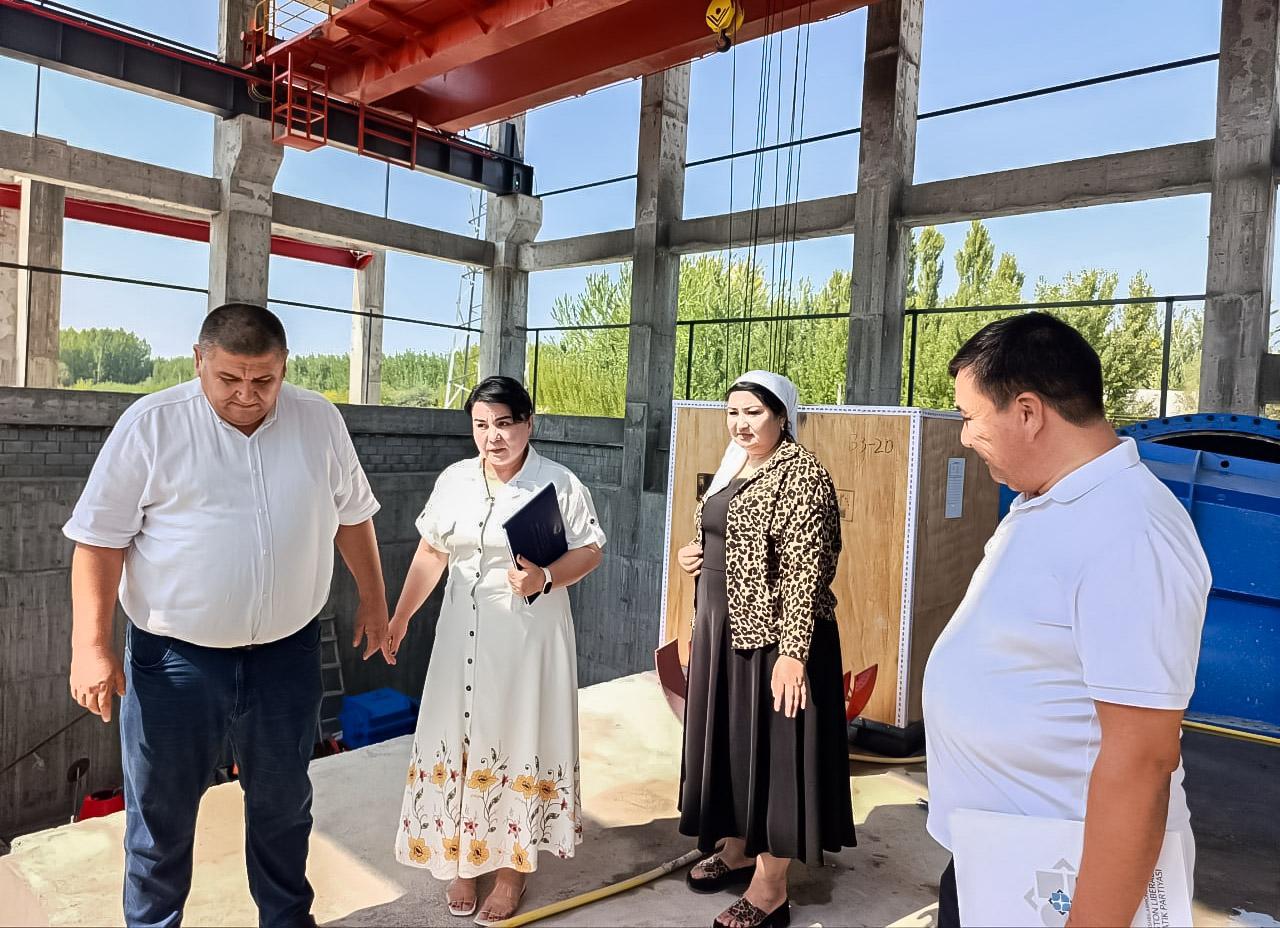Baliqchida kichik GES qurilishi o‘rganildi