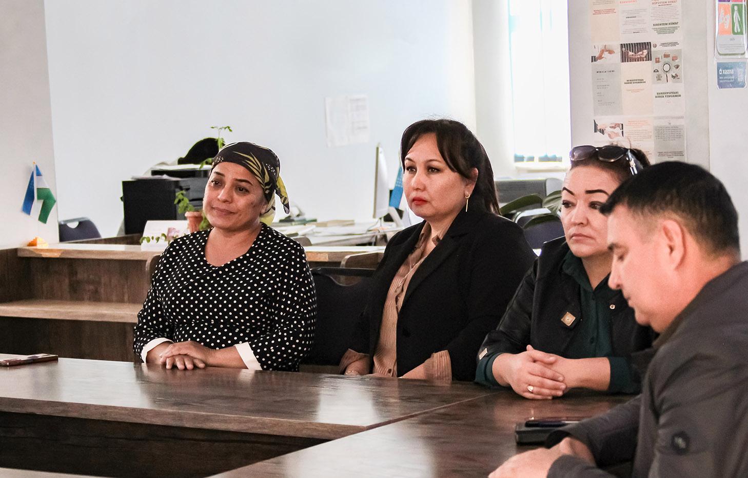 Sirdaryo viloyatida aholi bandligini ta’minlash va kambag‘allikni qisqartirish borasida amalga oshirilayotgan ishlar o‘rganildi