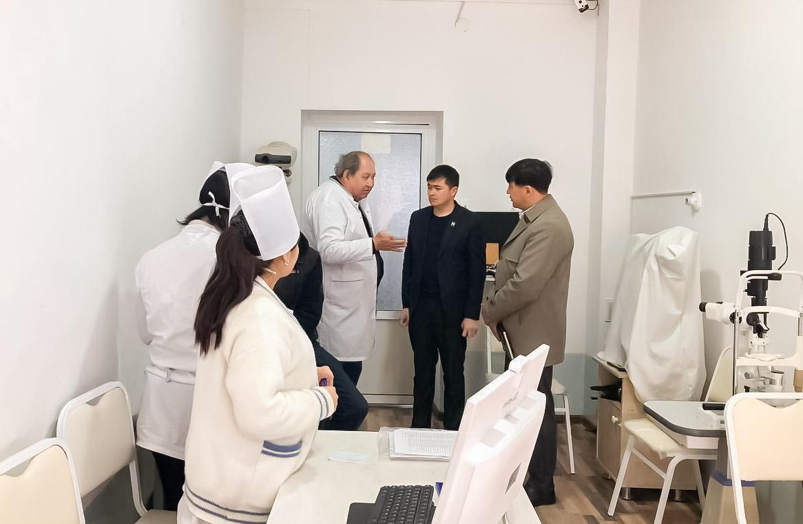 Ijtimoiy dorixonalar va tibbiy muassasalar faoliyati o‘rganildi