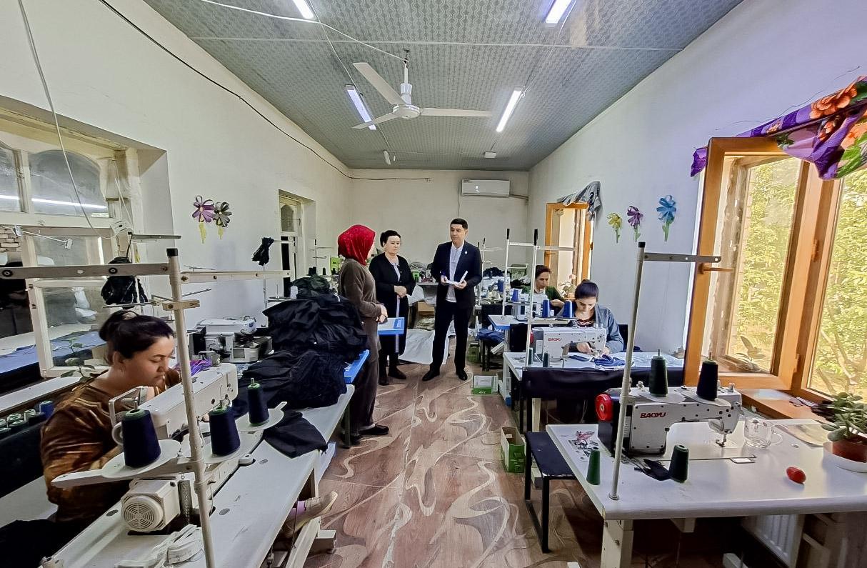 Хотин-қизлар бандлиги ўрганилди