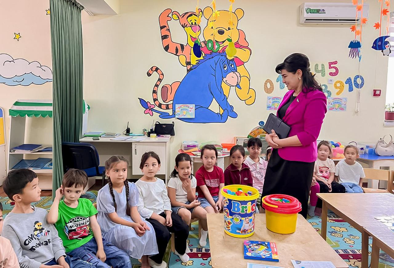 Nukusda maktabgacha ta’lim tashkilotlari faoliyati o‘rganildi