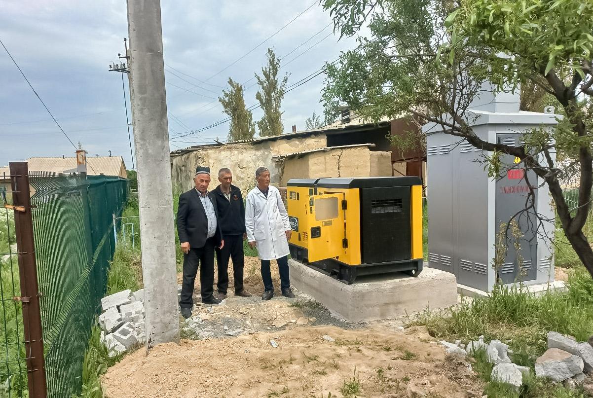 Baxmaldagi oilaviy shifokorlik punktiga yangi transformator o‘rnatildi