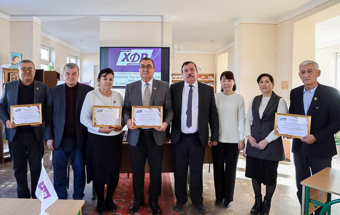 Ellikqal’ada “Eng faol deputat” ko‘rik-tanlovi o‘tkazildi