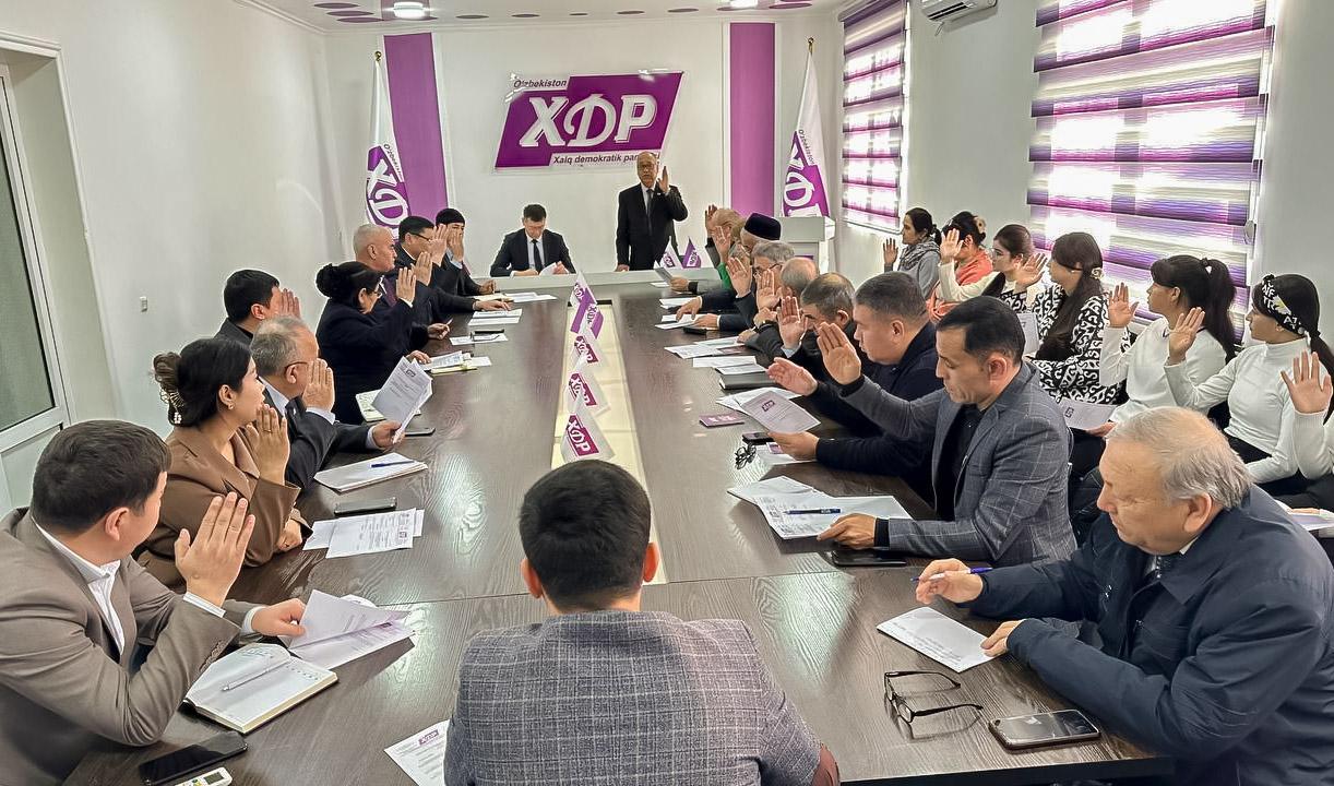 Sirdaryolik partiyadoshlar ham faoliyatini tahlil qildi
