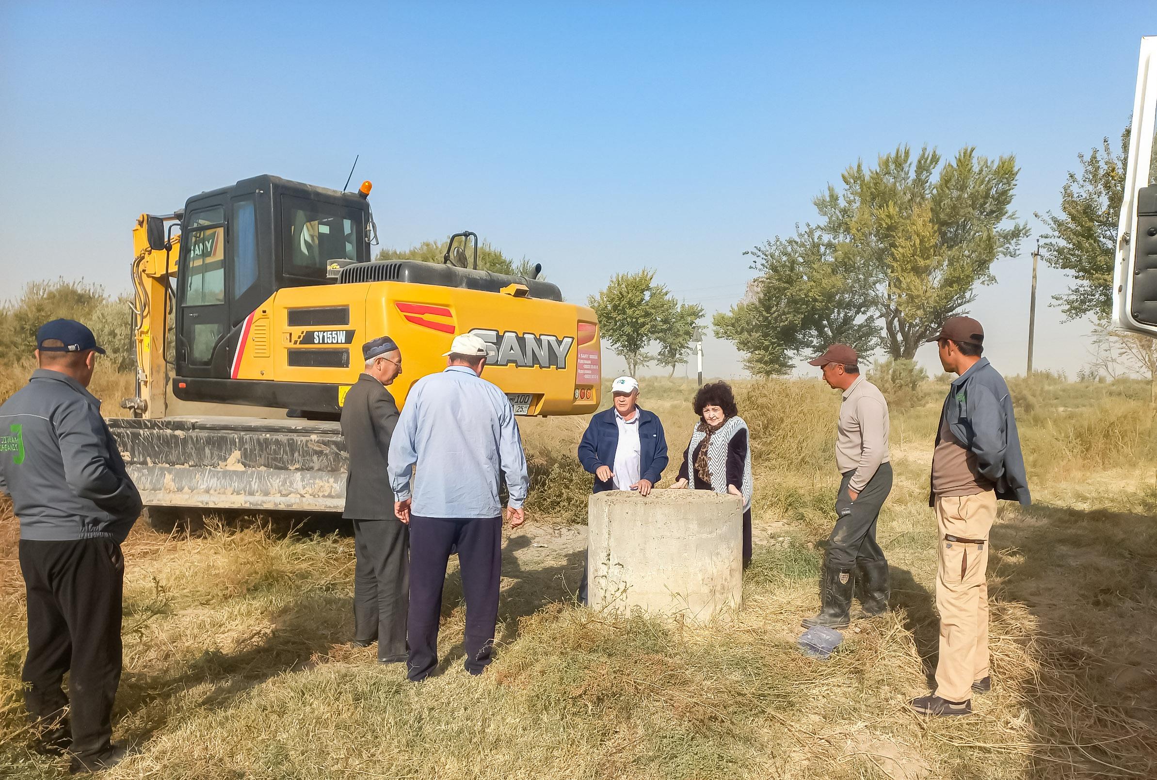 Yangikent mahallasidagi drenaj tizimi qayta tiklanmoqda
