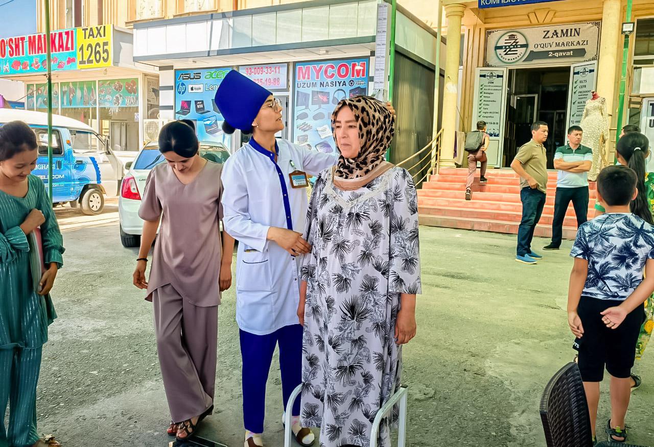 “Salomatlik maktabi” loyihasi doirasida amaliy tadbir o‘tkazildi
