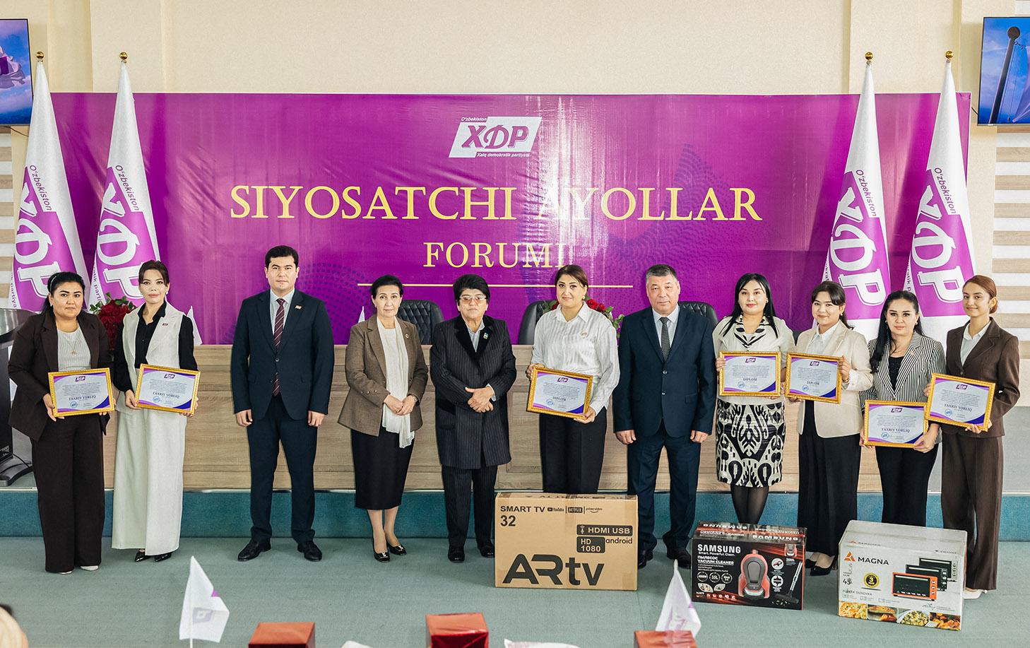 Farg‘onada “Siyosatchi ayollar” forumi: tashabbuslar va hamkorlik