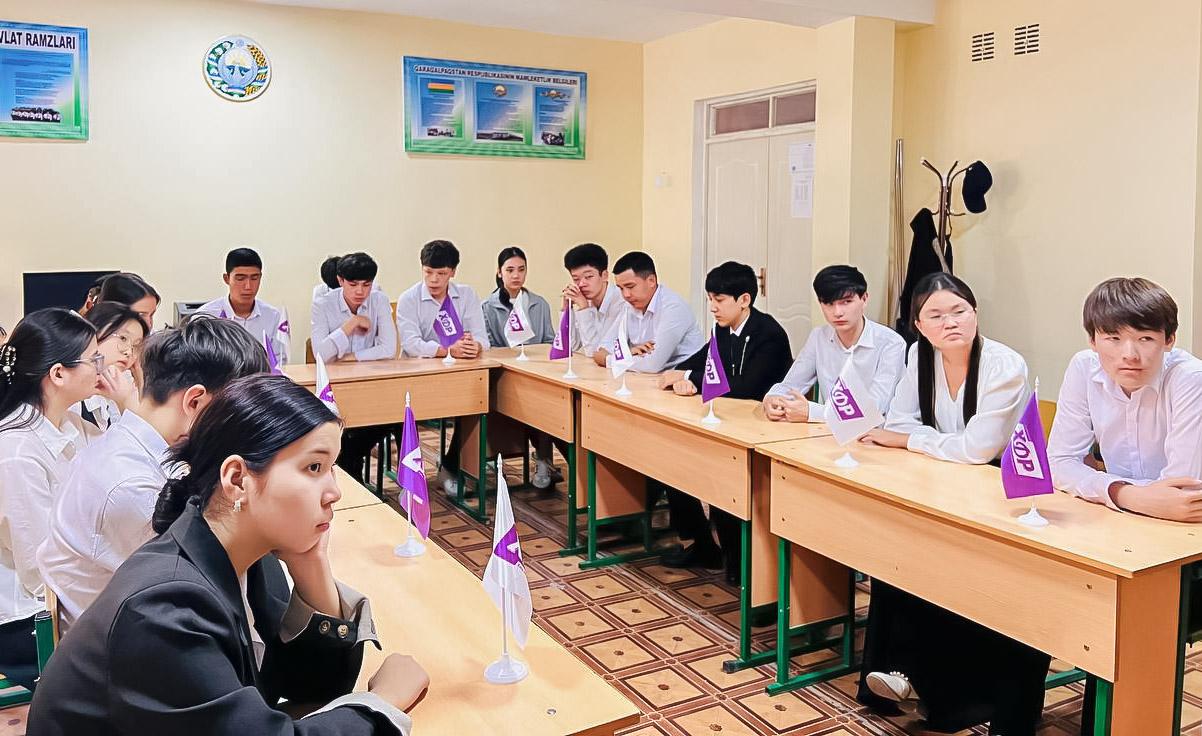 Yoshlarga yaratilayotgan imkoniyatlar va ularning samaradorligi haqida muloqot tashkil etildi