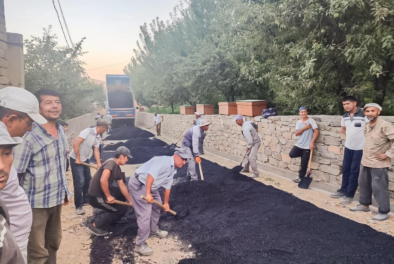 Мурожаатдан сўнг кўча таъмирланди