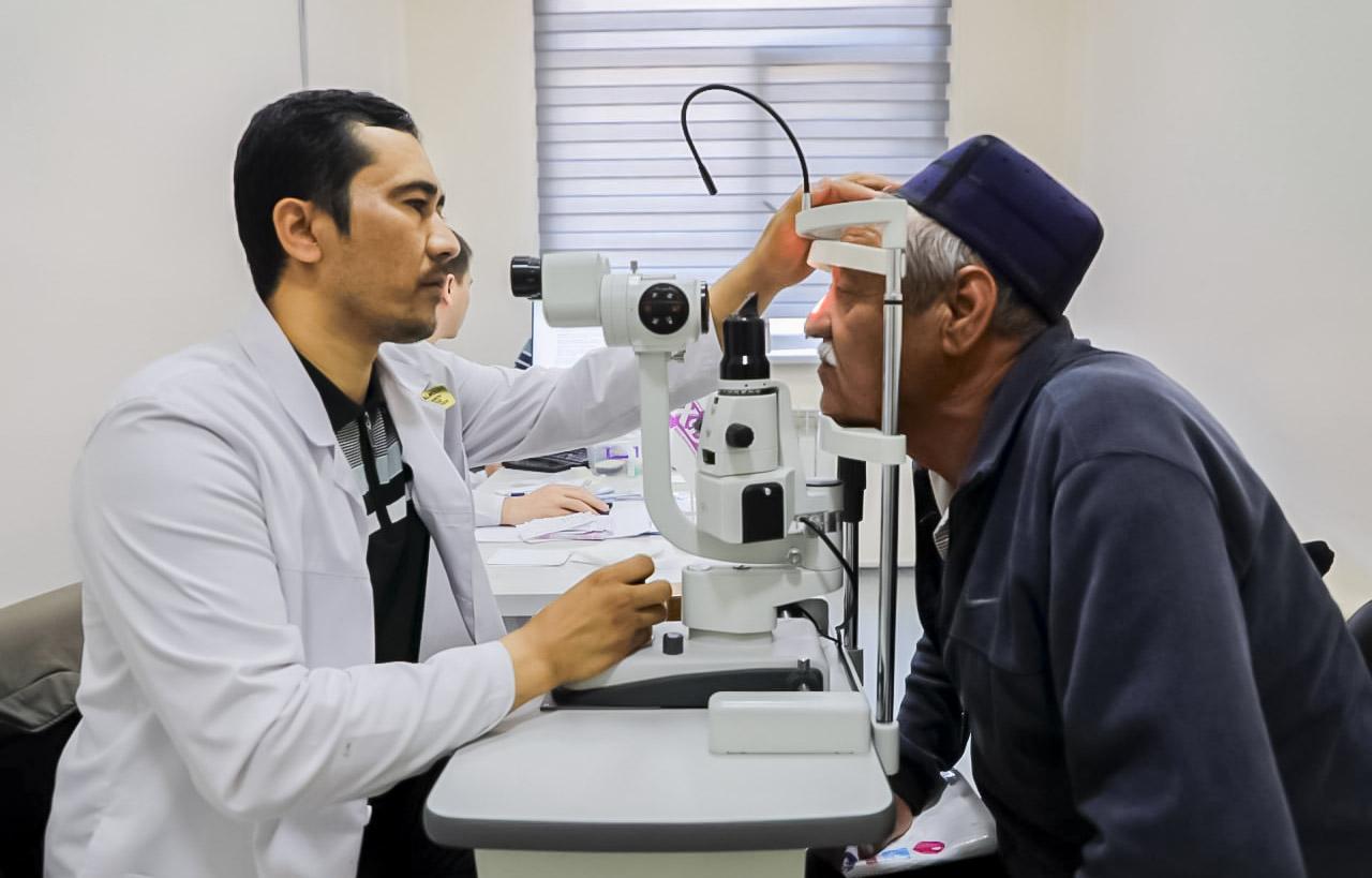 Taxiatoshda “Ko‘rish baxti” loyihasi o‘tkazildi 