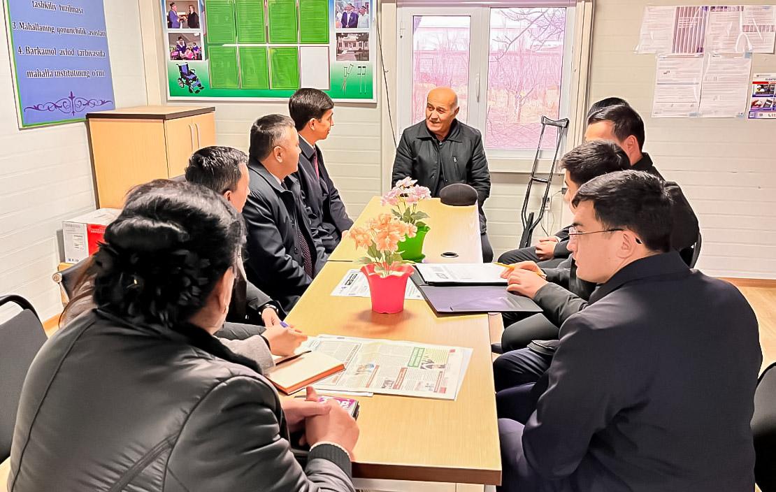 “Bir mahalla – bir tashabbus” aksiyasi Parkent tumanida