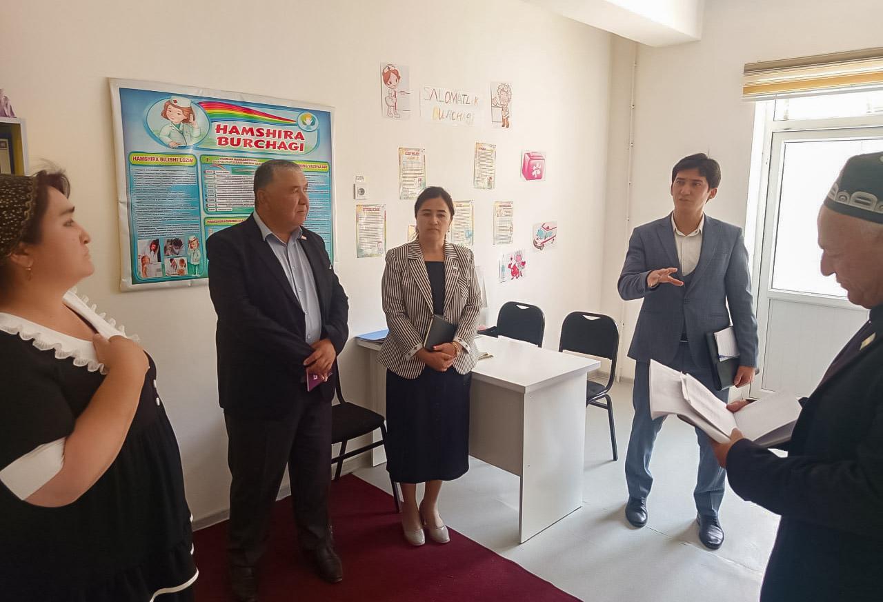 Ishchi guruh Oltinsoydagi ijtimoiy soha obyektlarida muammolar aniqladi