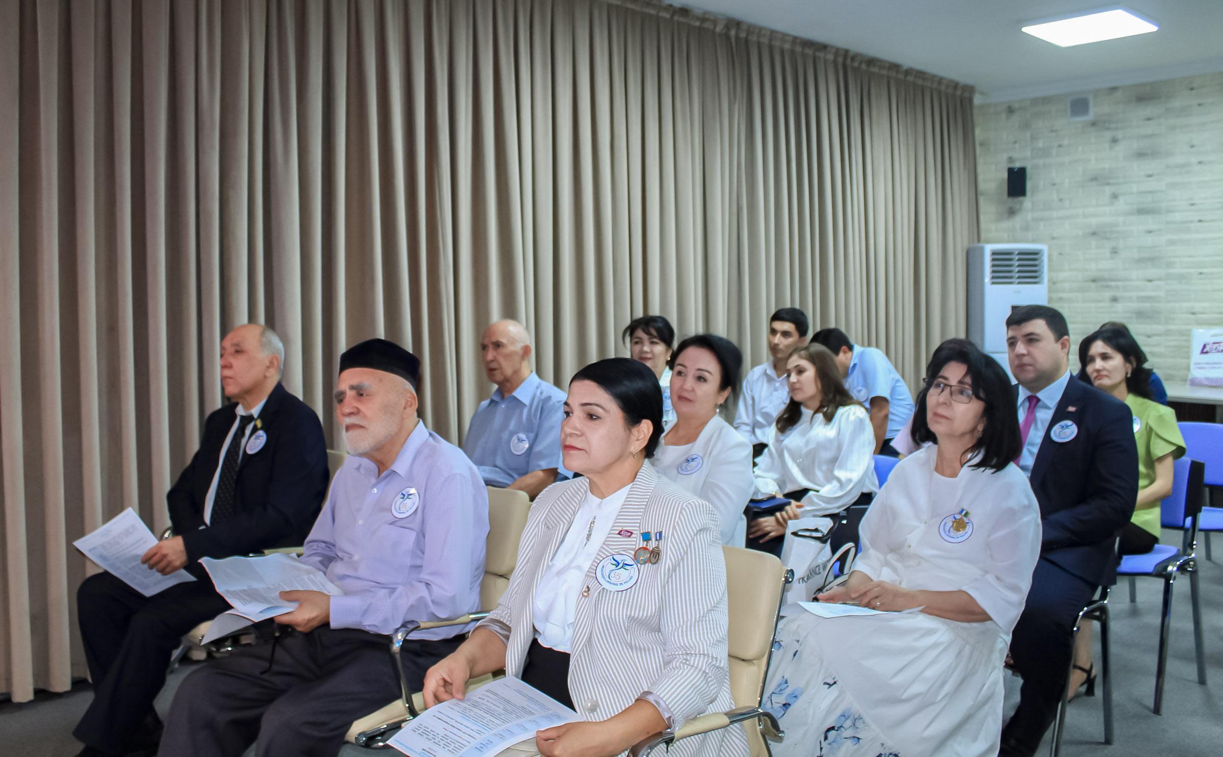 Toshkent shahrida Mustaqillikning 35 yilligiga bag‘ishlangan tadbir o‘tkazildi
