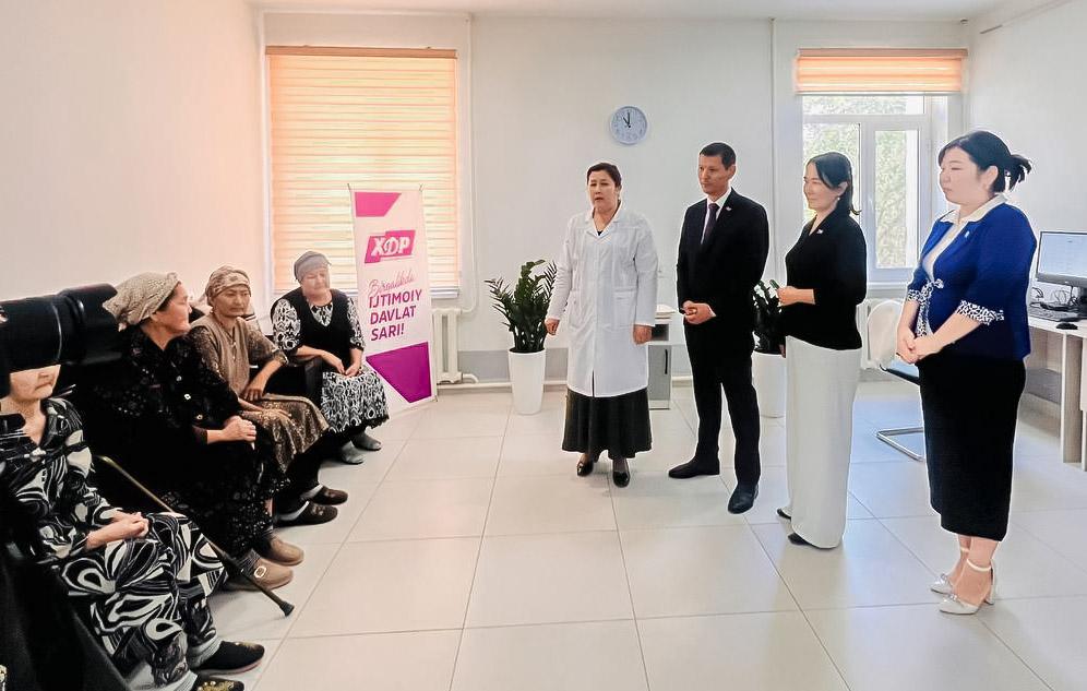 Qonliko‘lda “Salomat bo‘ling!” shiori ostida bepul tibbiy ko‘rik tashkil etildi