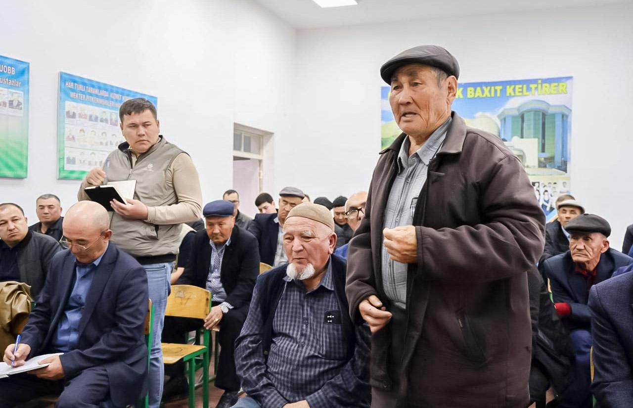 Депутатлар ёрдами билан 410 та хонадон оқова сув билан таъминланди