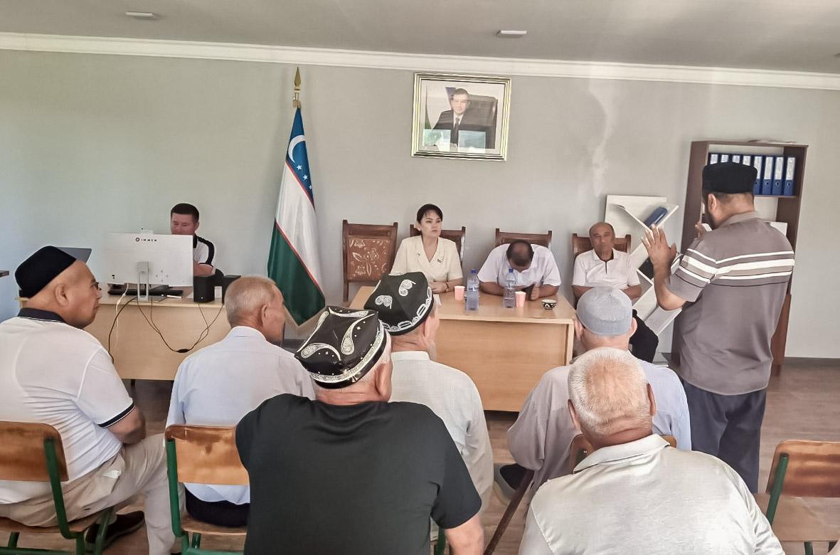 Saylovchilar bilan samarali va ochiq muloqot bo‘lib o‘tdi