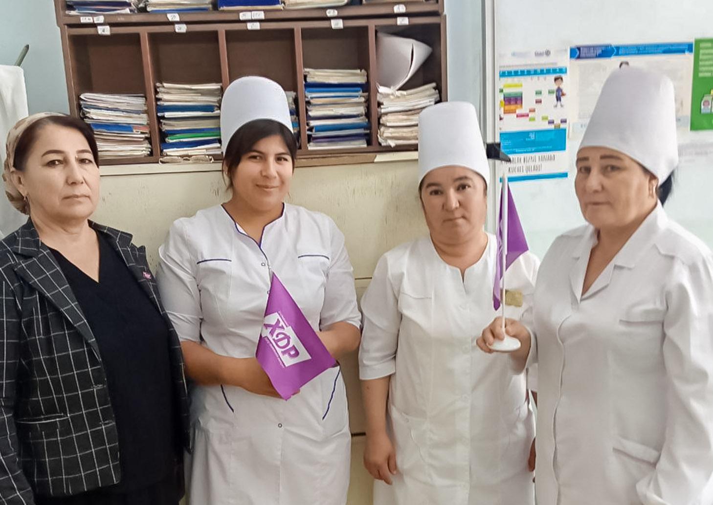 Tuproqqal’a “Sog‘lom ona – sog‘lom bola” loyihasi tashkil etildi