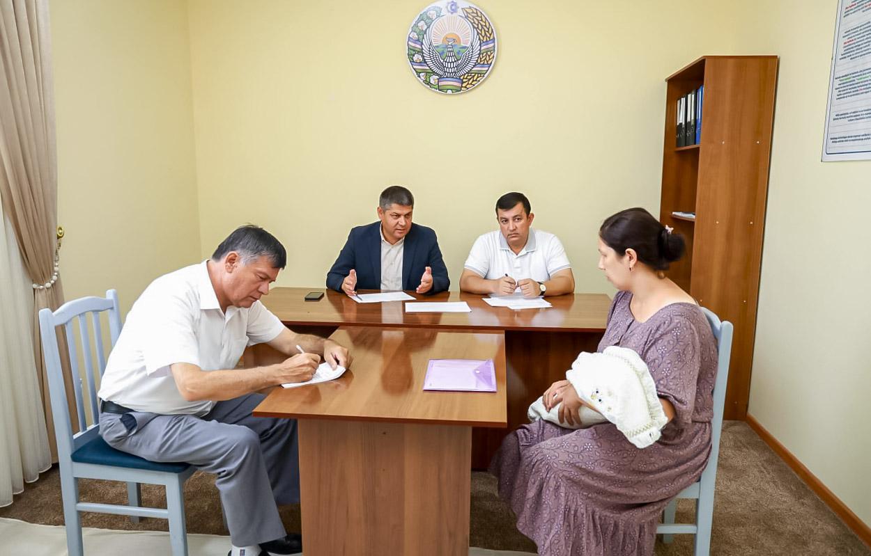 Фуқаролар билан очиқ мулоқот ўтказилди