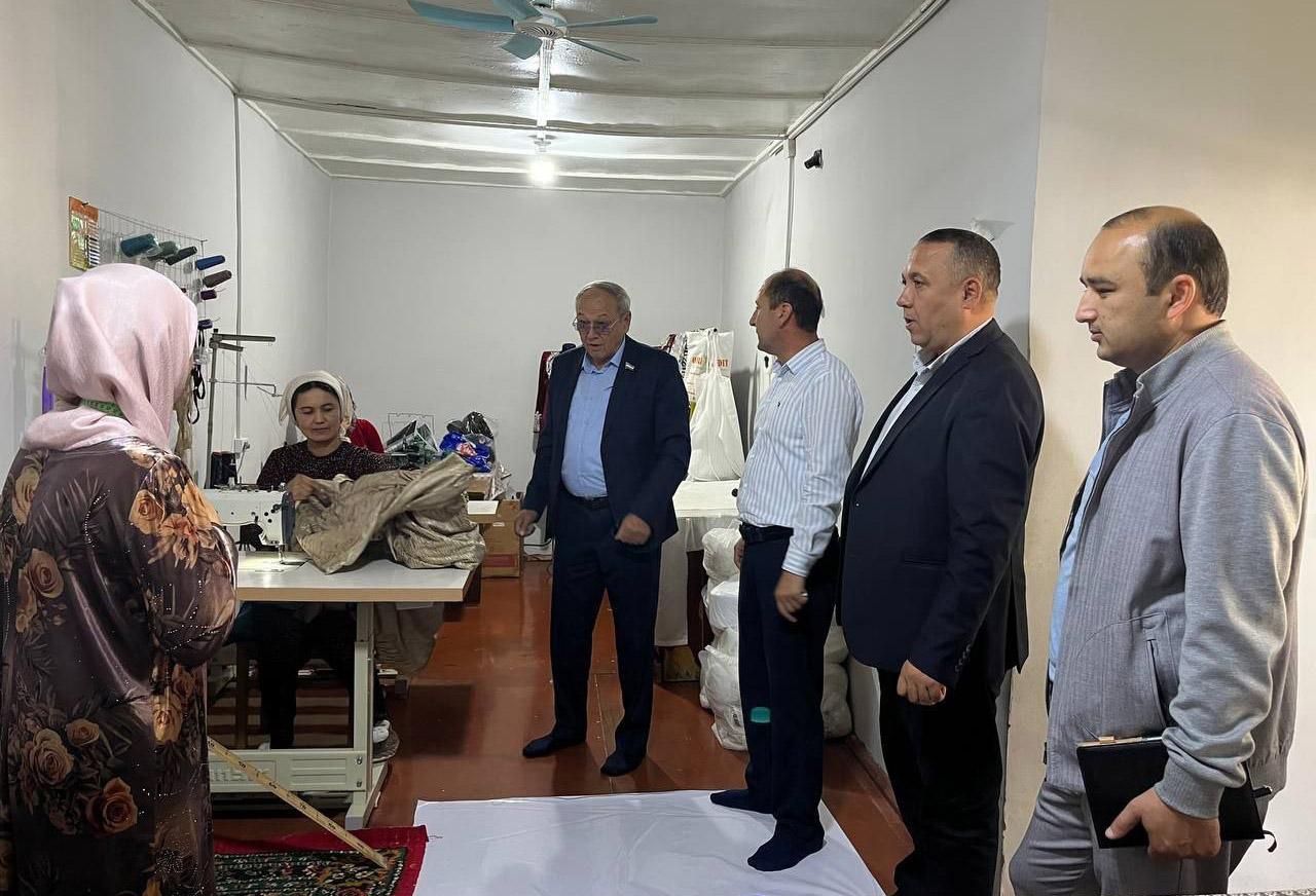 Deputatimiz Rishton tumanidagi ijtimoiy soha obyektlarini o‘rgandi