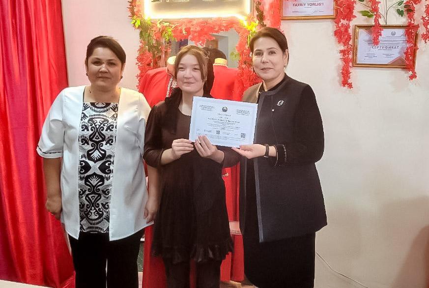Savganlik xotin-qizlarning bandligi ta’minlangan