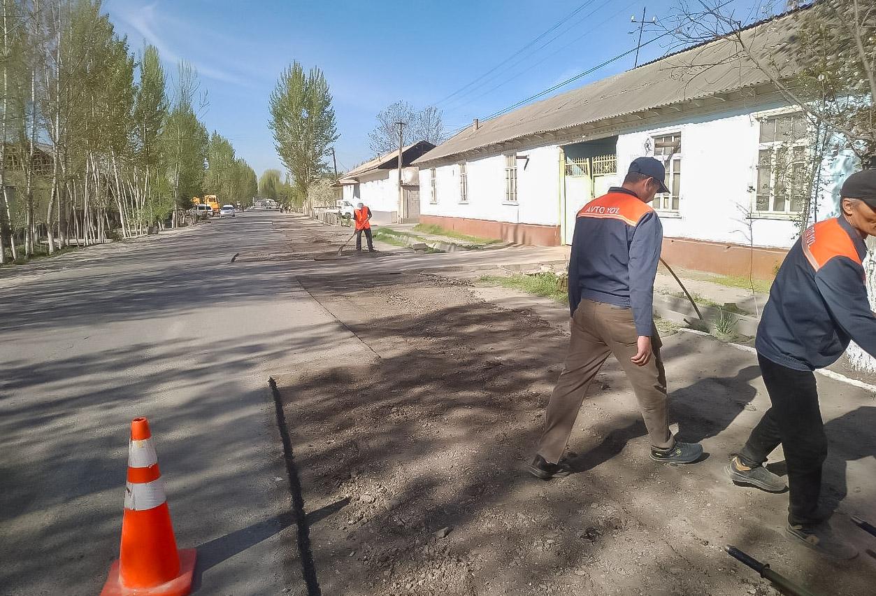 Deputat so‘rovi asosida ichki yo‘l ta’miri tezlashtirildi