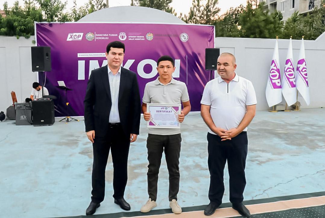 Maqsadimiz – yoshlarga Imkon berish