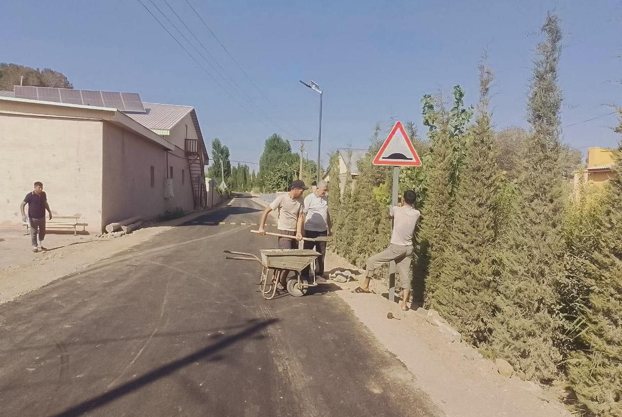 Deputat tashabbusi bilan ichki yo‘llar ta’mirlanmoqda